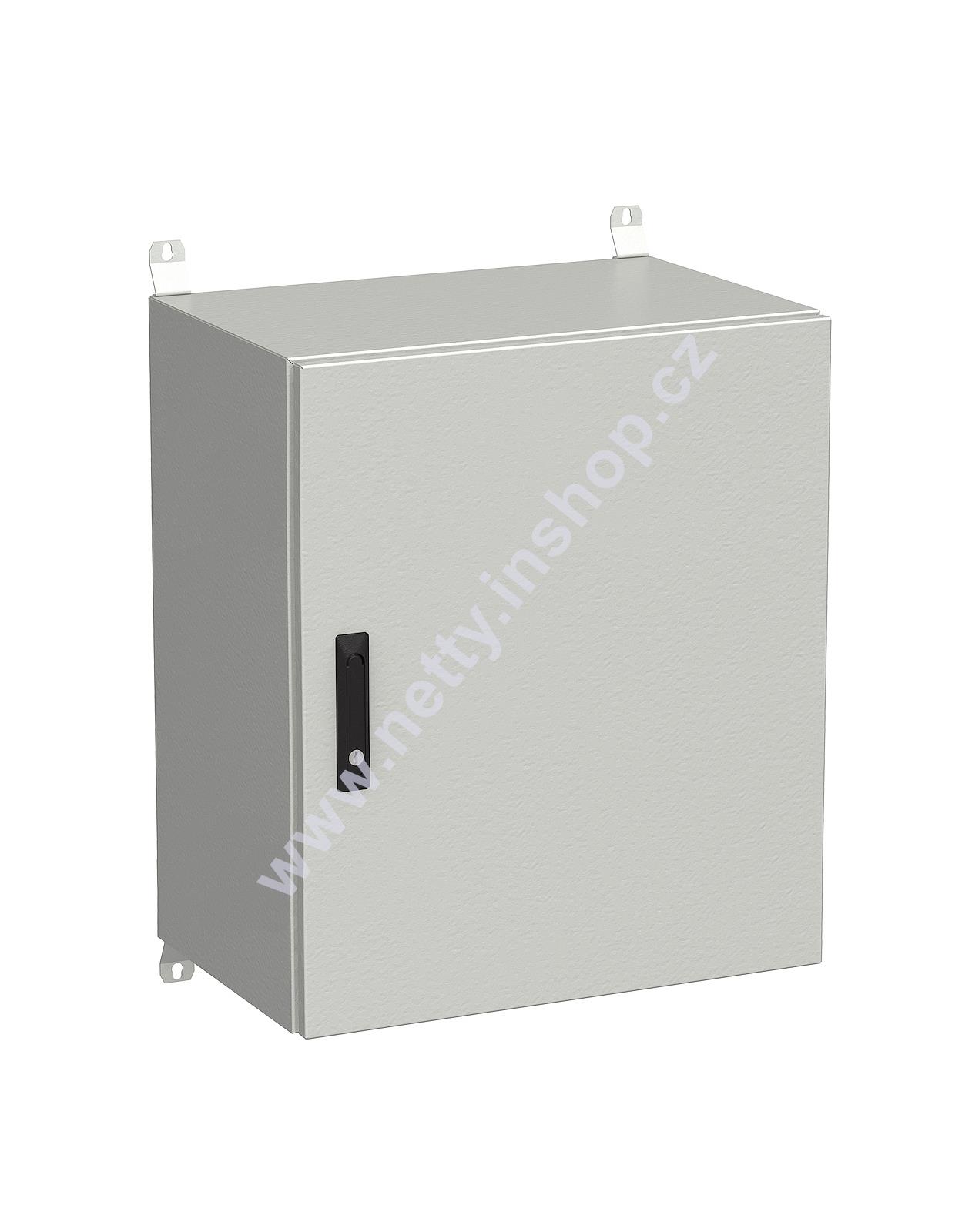 Rozvadeč nástěnný venkovní LC-20 15U 600x300 plechové dveře 3 bodový zámek