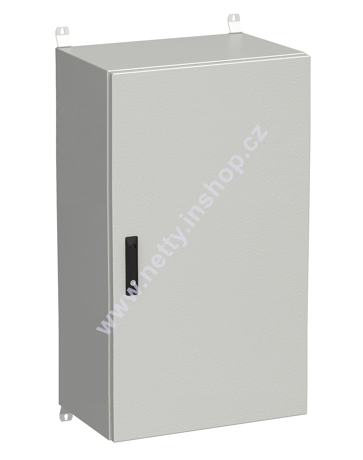 Rozvadeč nástěnný venkovní LC-20 21U 600x300 plechové dveře 3 bodový zámek