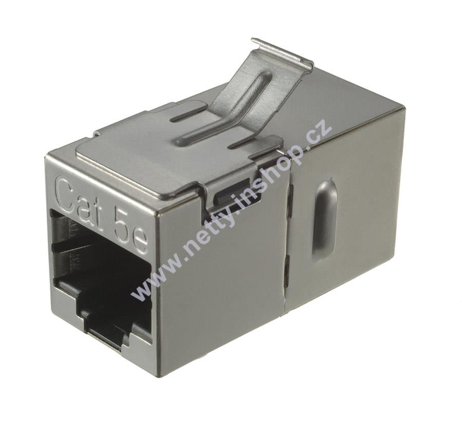 Spojka panelová CAT5E STP 8p8c RJ45/RJ45