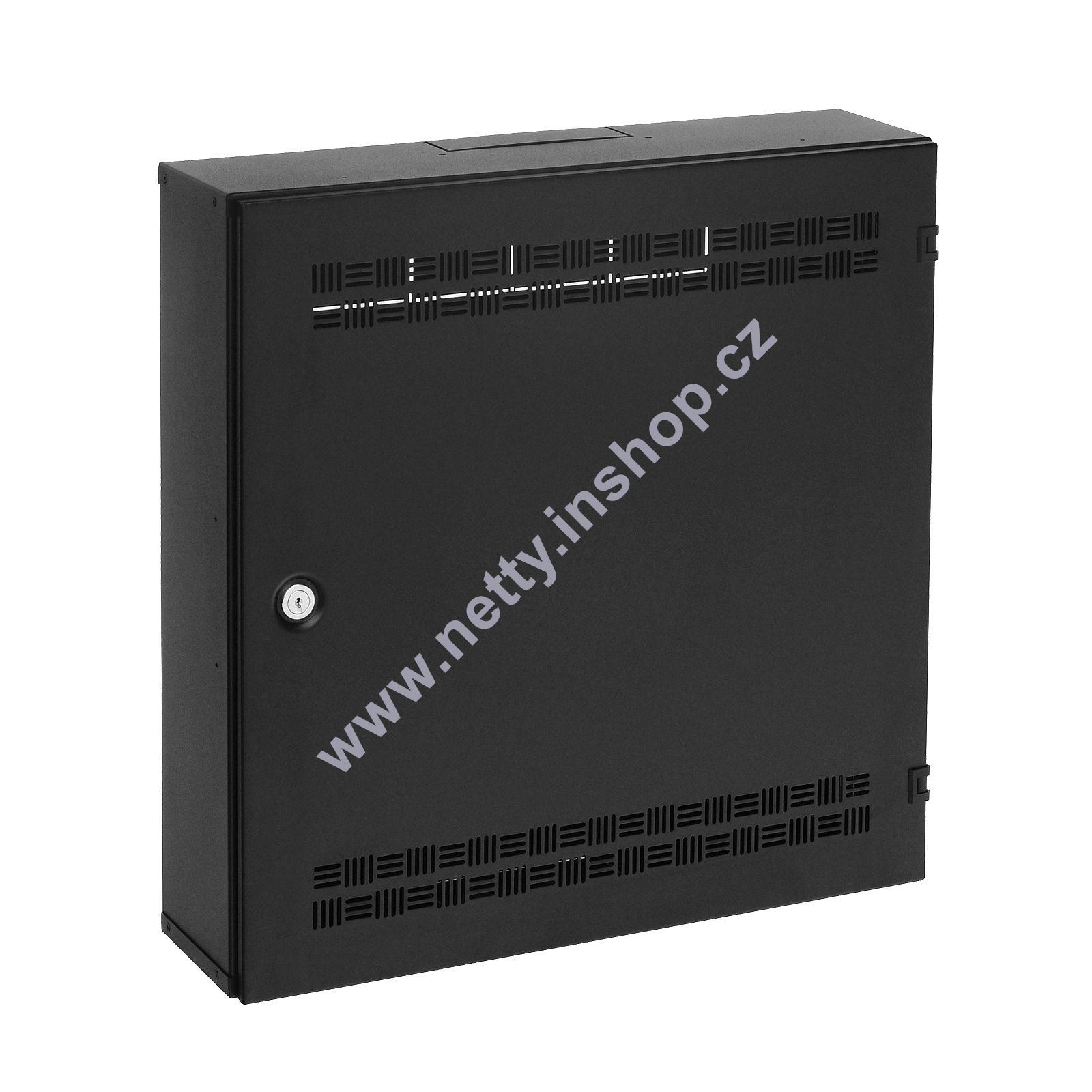 Rozvaděč SOHO LC-18, lišty 2U, 4U a 11U, 550×550×150, černá RAL 9005