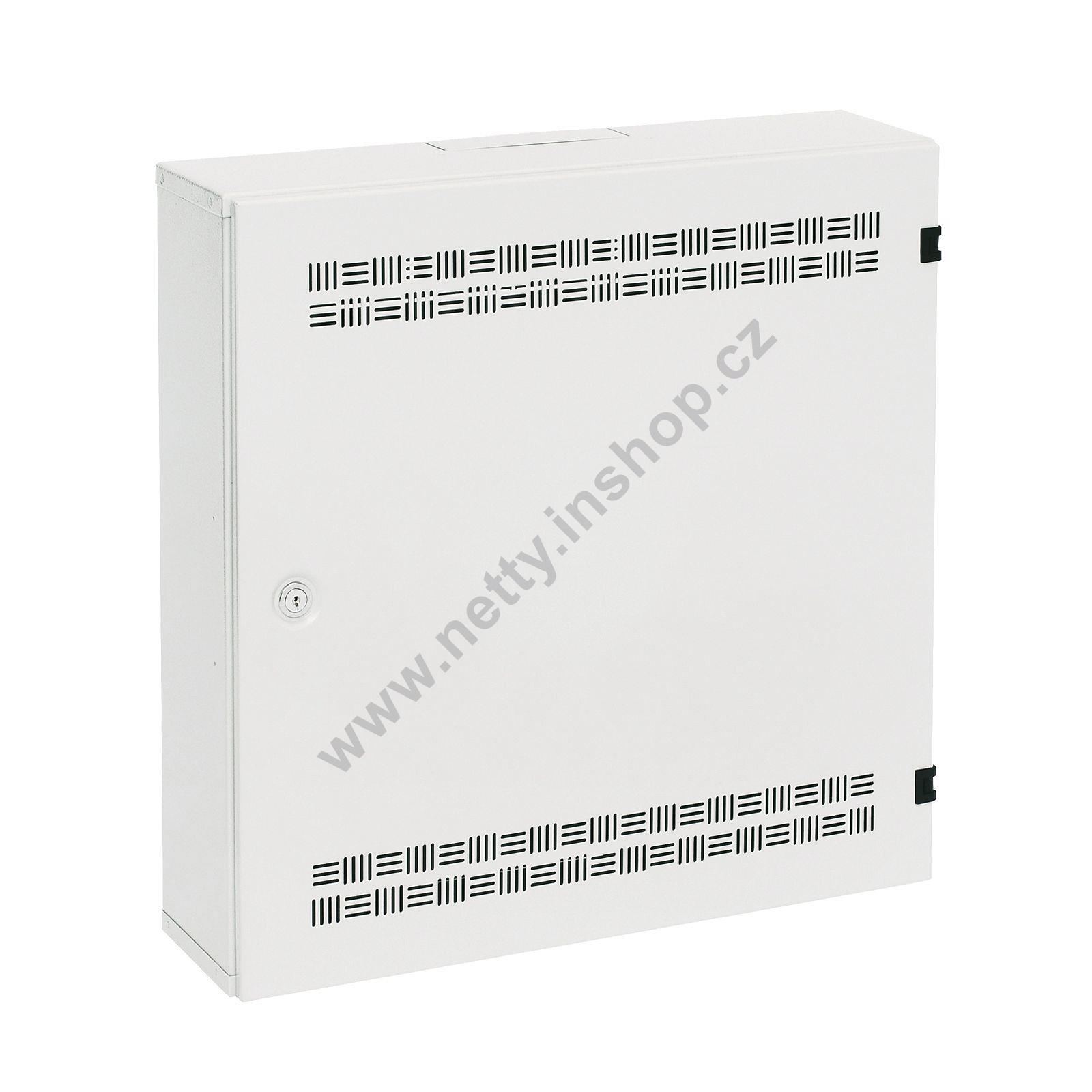 Rozváděč SOHO LC-18, lišty 2U, 4U a 11U, 550×550×150, bílá RAL 9003