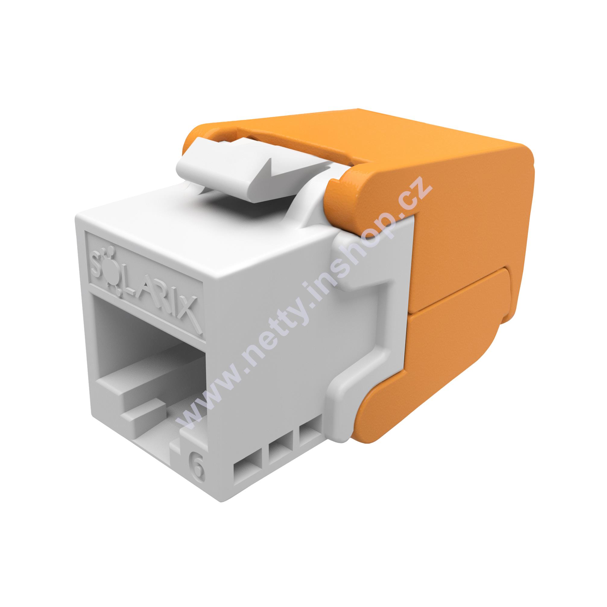 Keystone SOLARIX CAT6 UTP RJ45 bílý samořezný