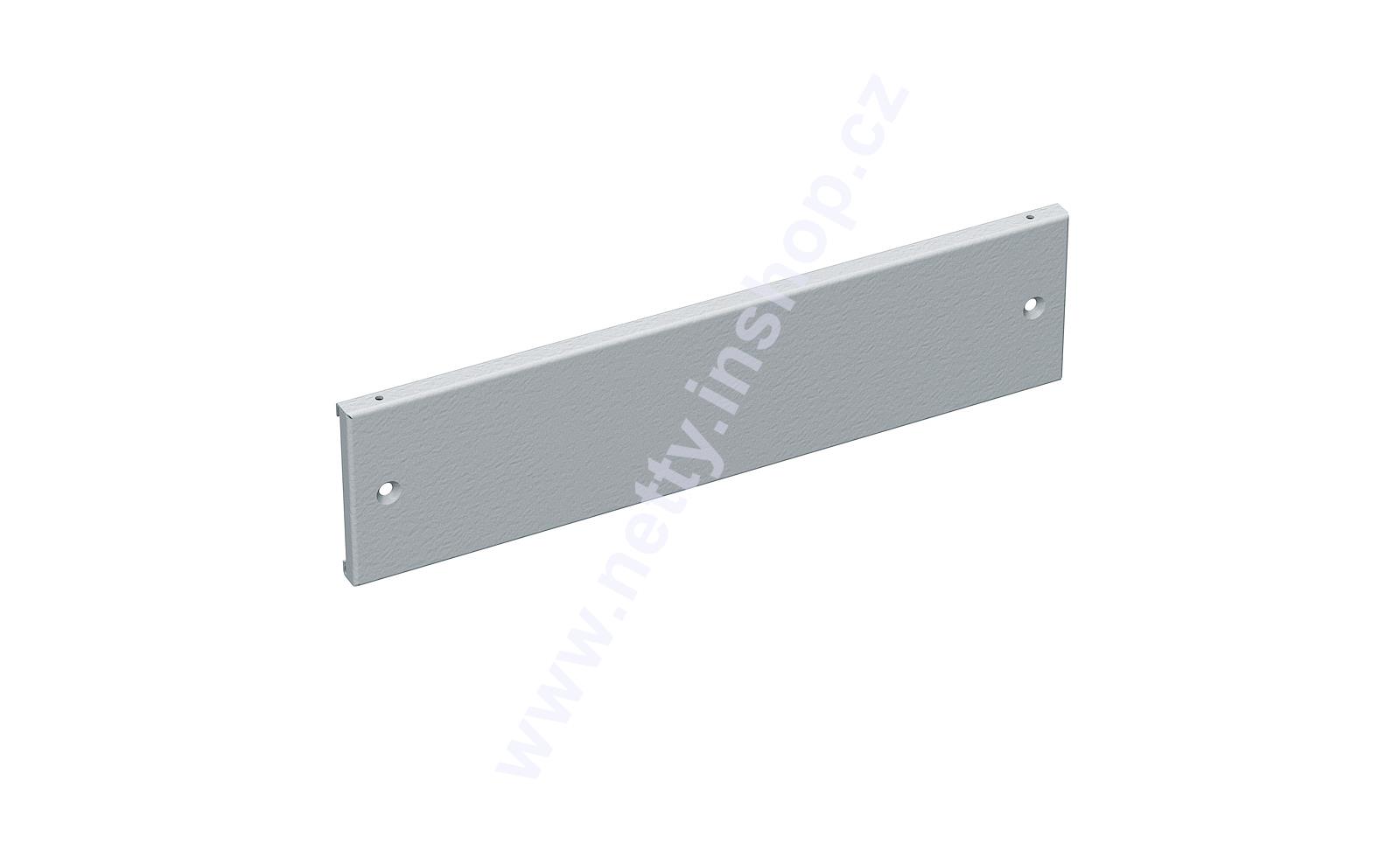 Panel podstavce plný, 600 mm, výška 100 mm, RAL7035