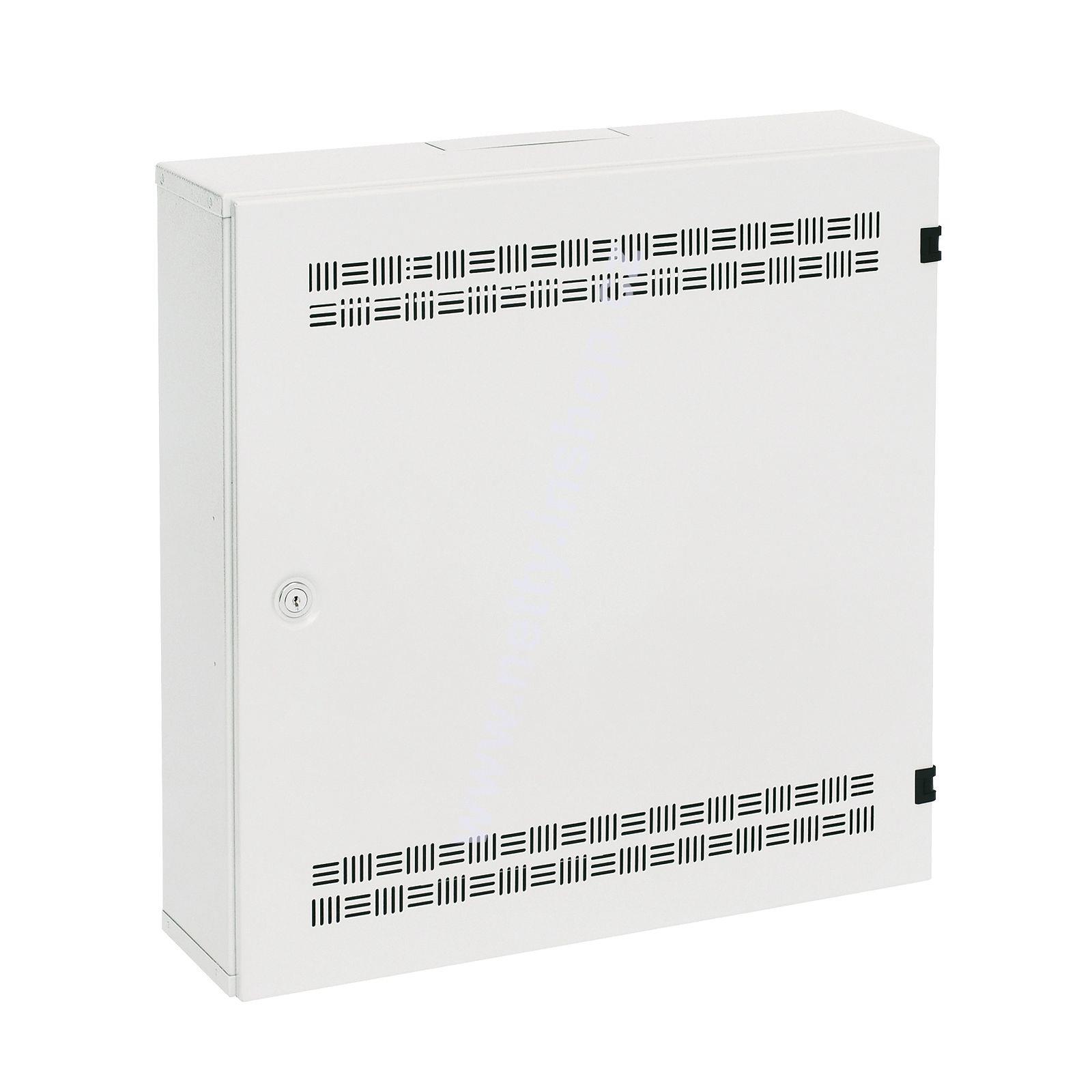 Rozváděč SOHO LC-18, lišty 2U, 4U a 11U, 550×550×150, bílá RAL 9003